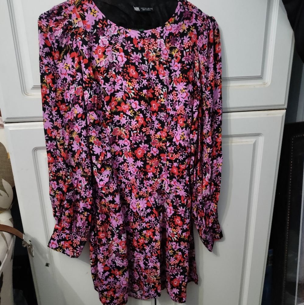 ZARA floral dress